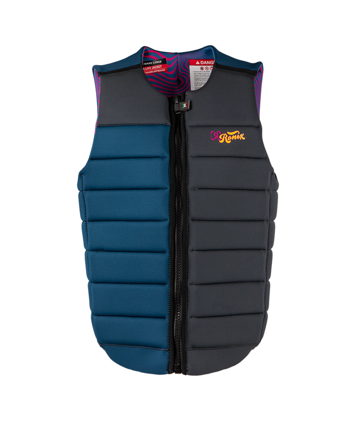 2025 RONIX IMPACT VEST PURPLE HAZE FRONT