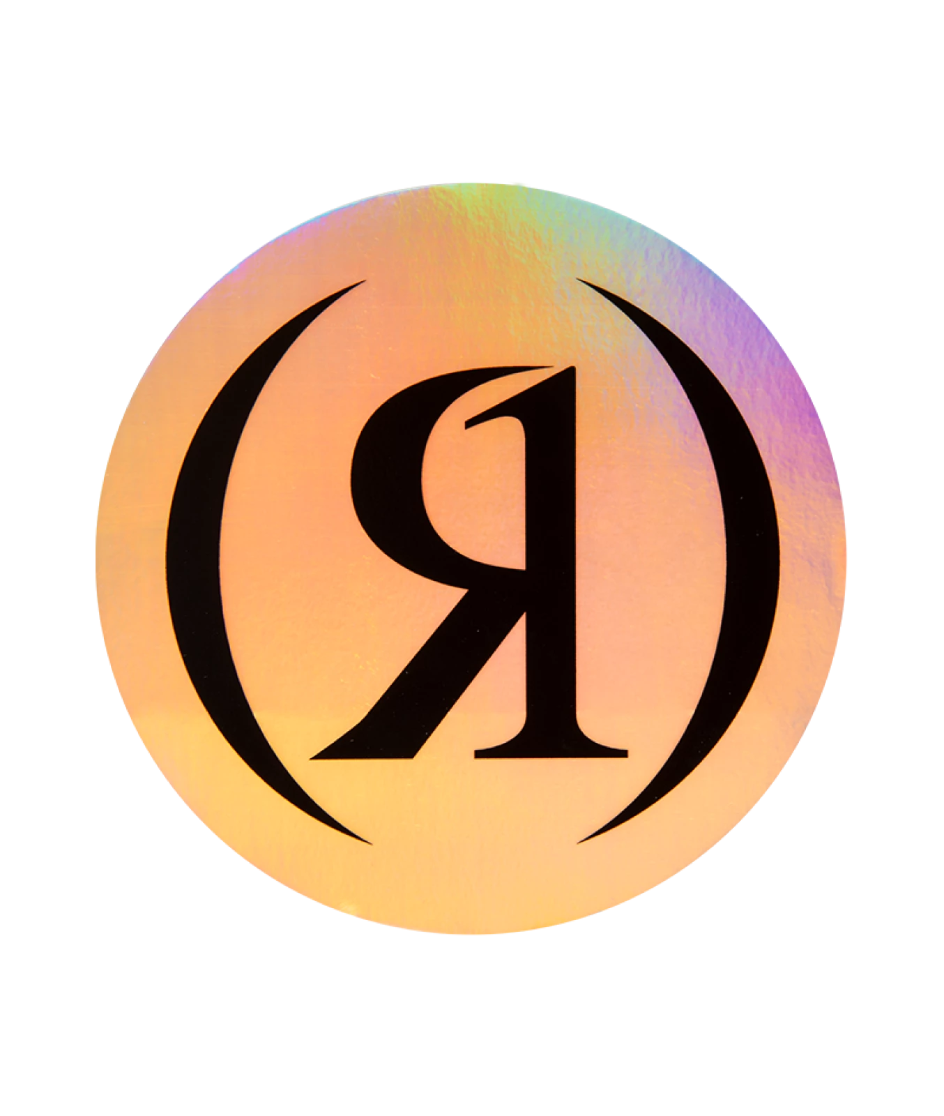 2024 RONIX ACCESSORIES STICKERS IRIDESCENT LOGO