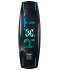 Ronix RXT wakeboard graphic, base shot of the bottom of board, showing color gradient RXT with veil material, white Ronix icon