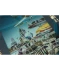 Ronix Supreme wakeboard graphic, inset shot of the middle top collage graphic.