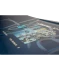 Ronix Supreme wakeboard graphic, top inset image of 8:12, showing the corner of the lenticular badge.