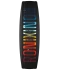 Top image of Ronix Men's Vault wakeboard, black board with color gradient