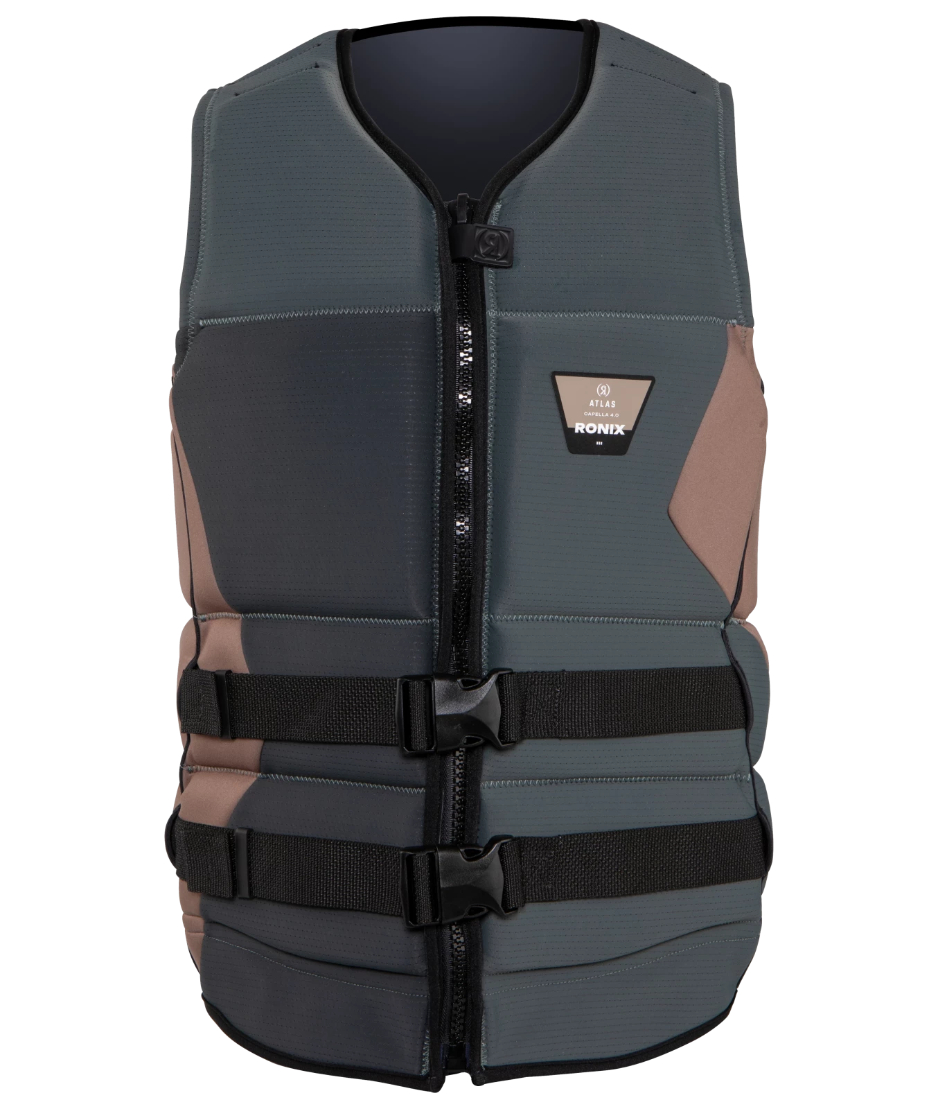 RONIX-WAKE-COAST-GUARD-APPROVED-LIFE-VEST-ATLAS-CAPELLA-4.0-L50-SPINNING-FRONT