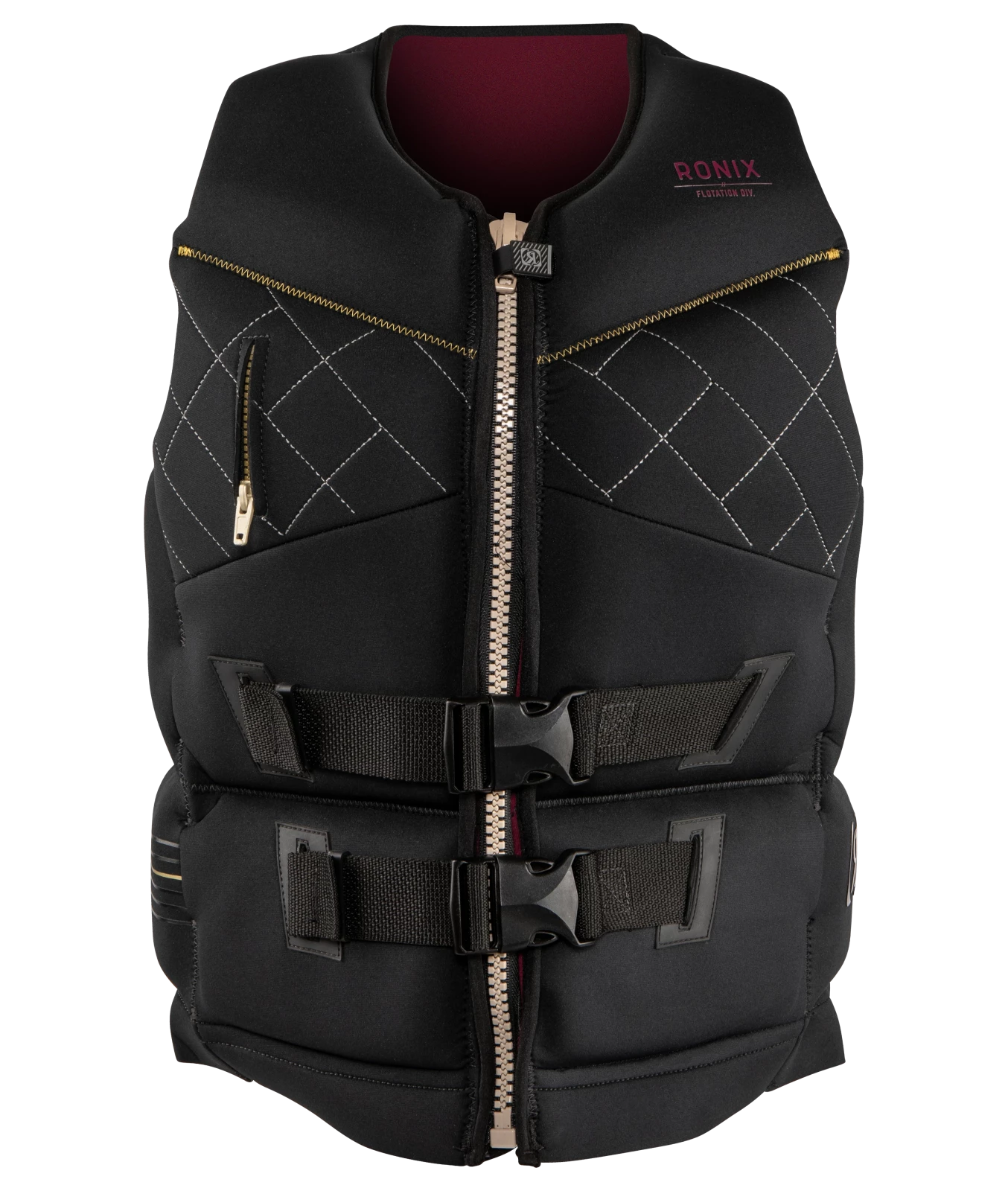 RONIX-WAKE-WOMENS-COAST-GUARD-APPROVED-LIFE-VEST-SUPERNOVA-CAPELLA-3.0-L70-SPINNING-FRONT
