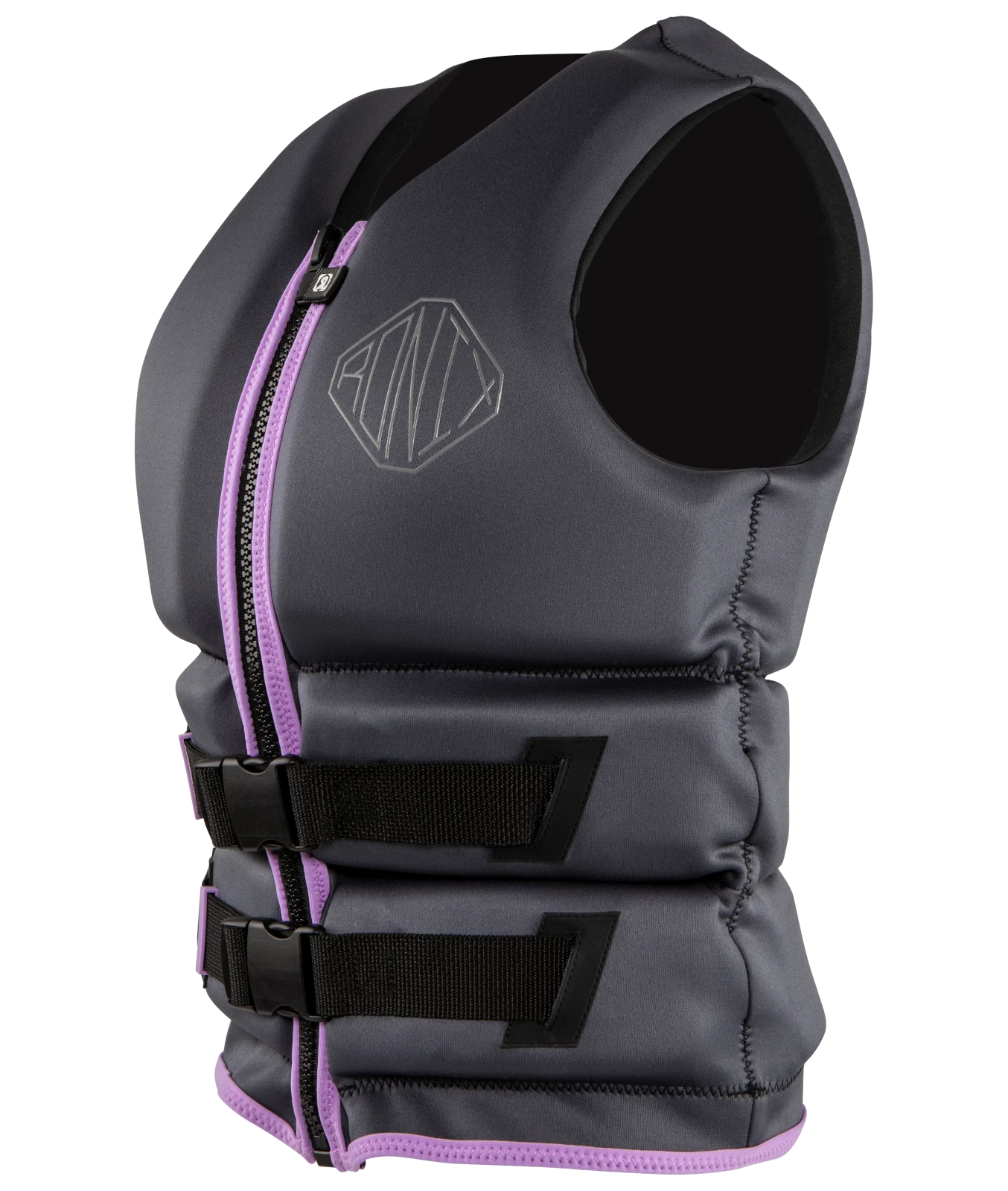 RONIX-WAKE-WOMENS-COAST-GUARD-APPROVED-LIFE-VEST-AVALON-YES-L70-SPINNING-FRONT-LEFT