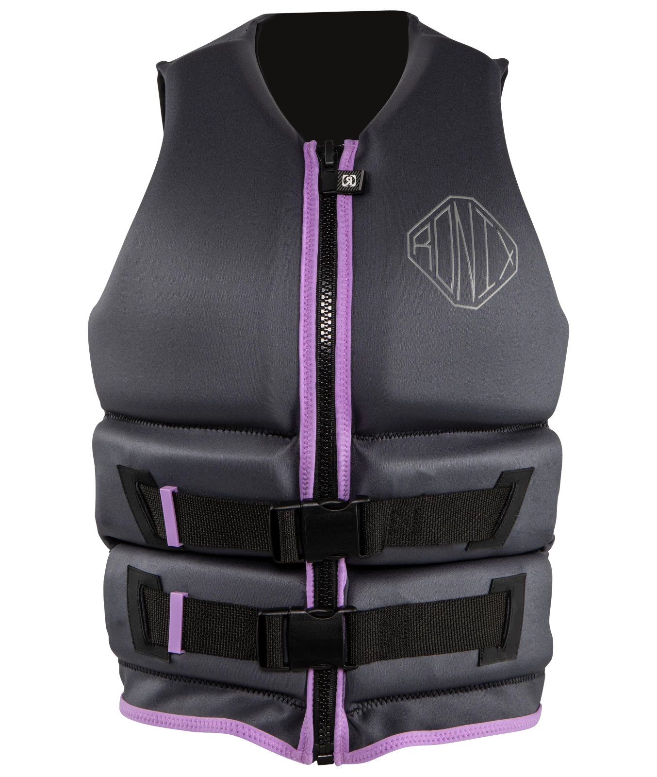 RONIX-WAKE-WOMENS-COAST-GUARD-APPROVED-LIFE-VEST-AVALON-YES-L70-SPINNING-FRONT