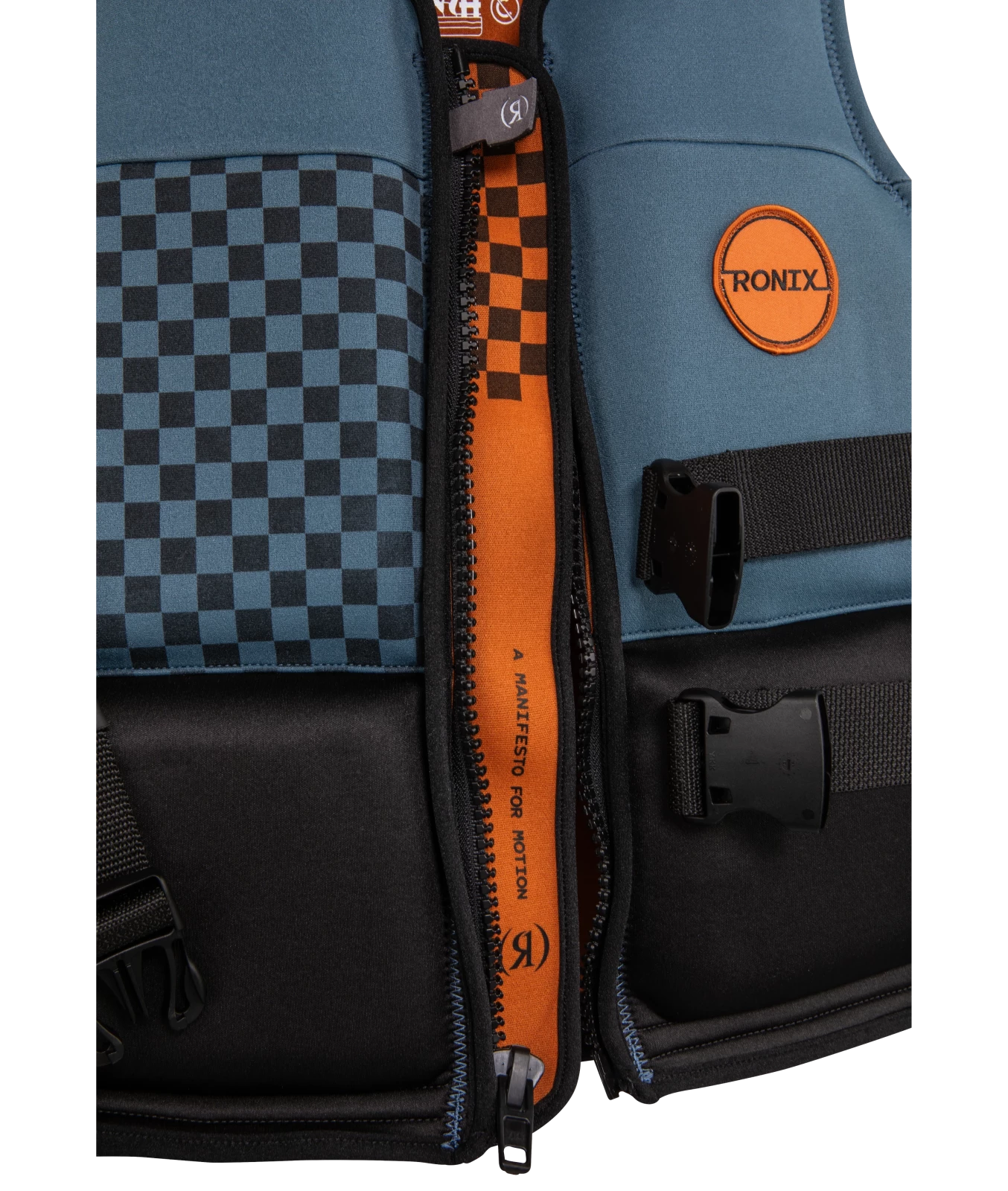 RONIX-LIFE-JACKET-NEPTUNE-KIDS-CGA-2027-INSET-STITCH-DETAIL