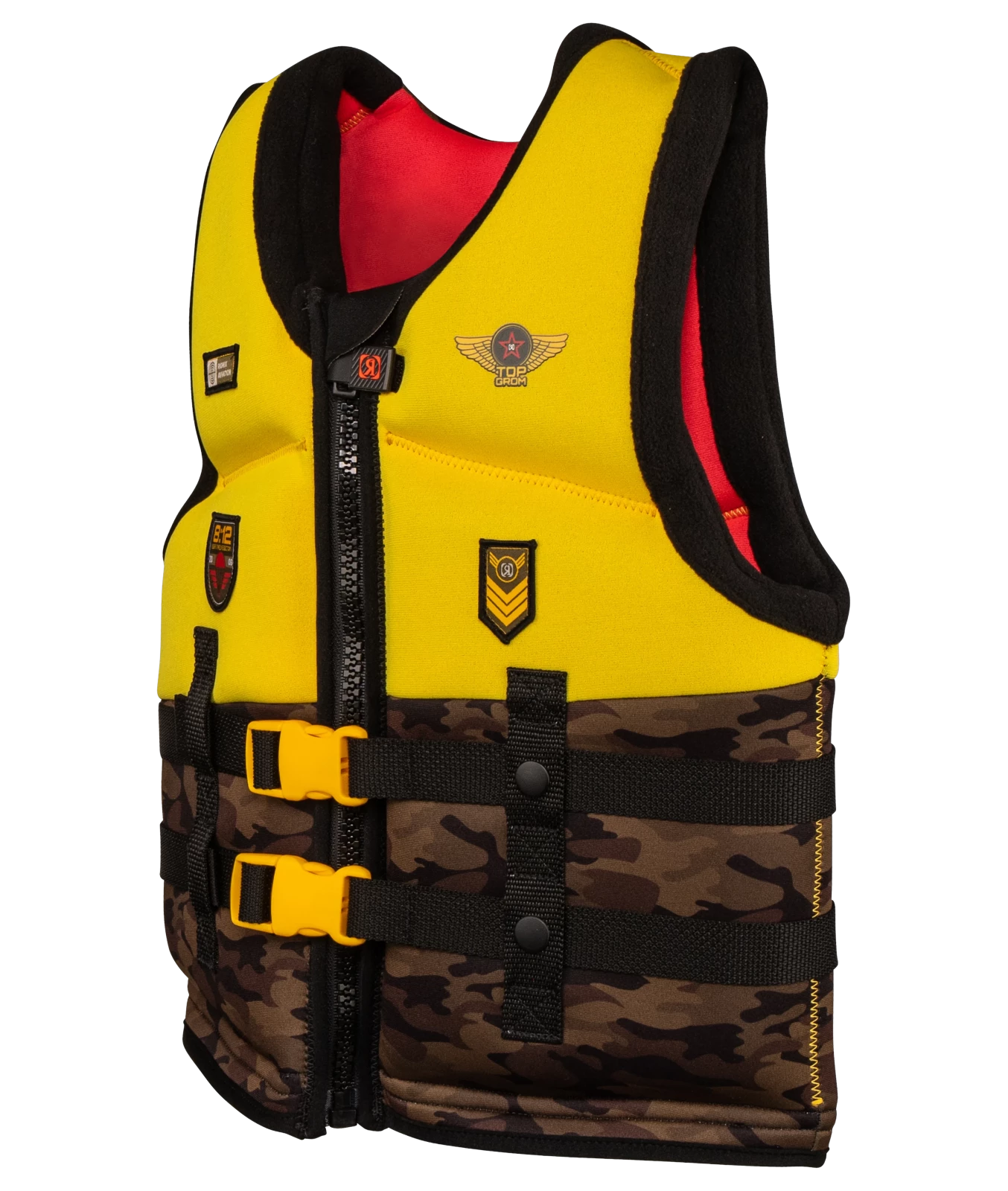 RONIX-LIFE-JACKET-TOP-GROM-YOUTH-KIDS-CGA-2027-SPINNING-FRONT-LEFT