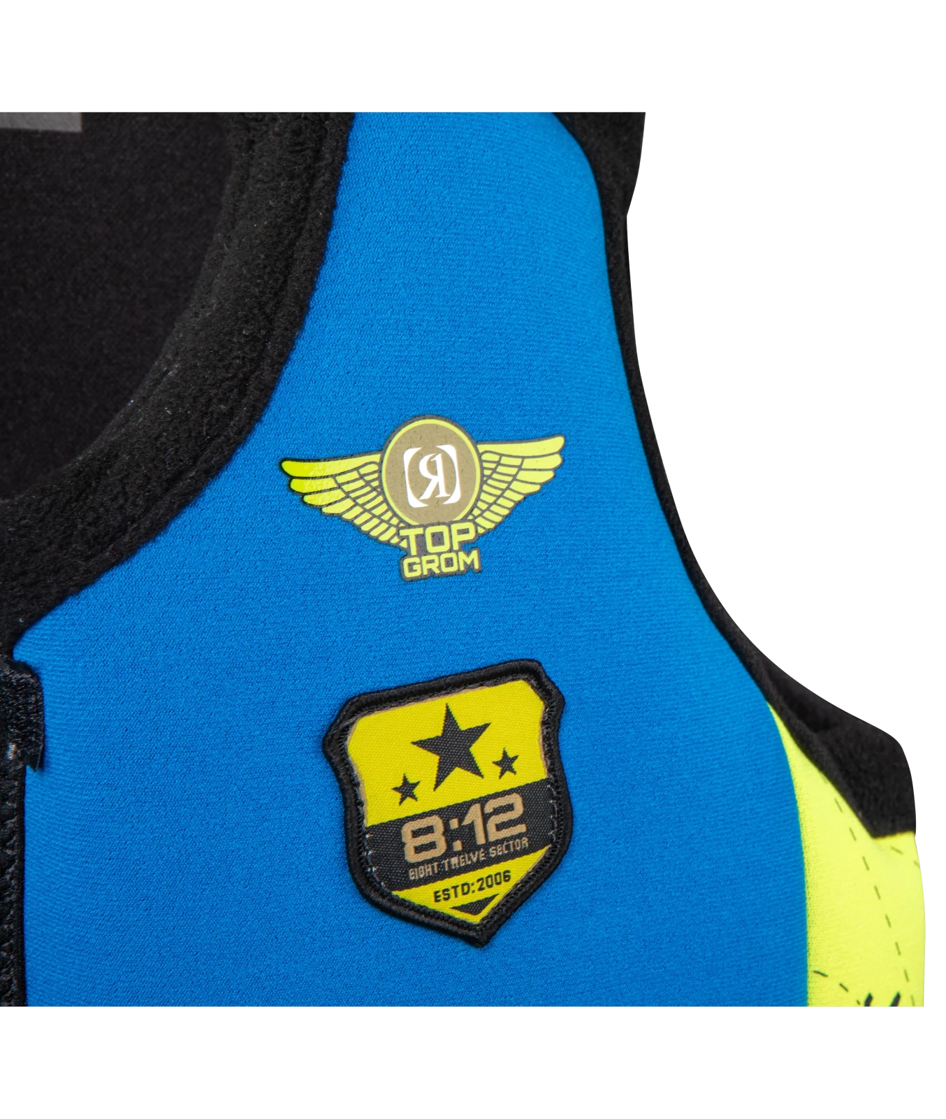 RONIX-LIFE-JACKET-TOP-GROM-CHILD-KIDS-CGA-2027-INSET-QUILTED-PANEL