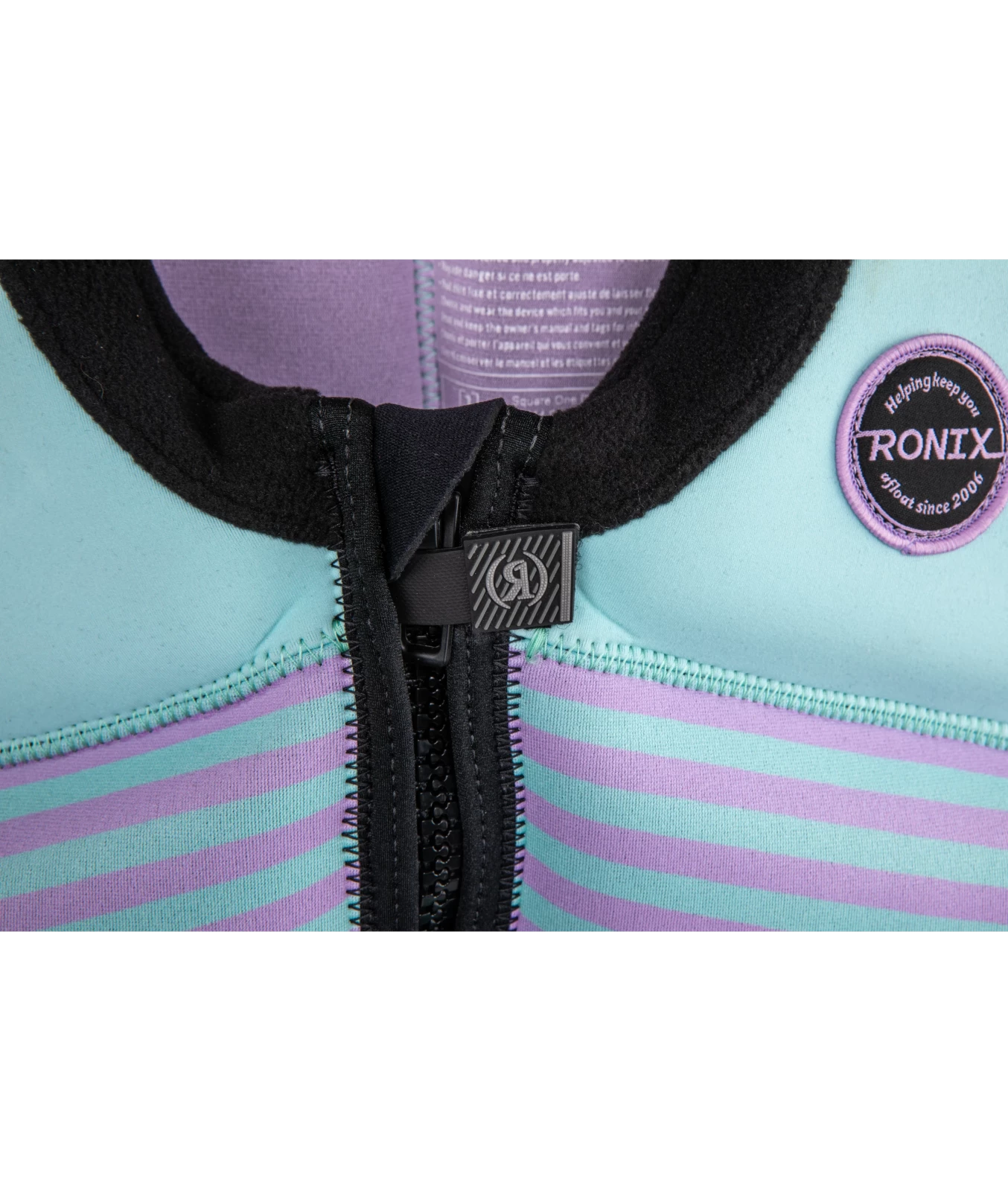 RONIX-LIFE-JACKET-LAGUNA-CHILD-KIDS-CGA-2027-INSET-INNER-ZIPPER