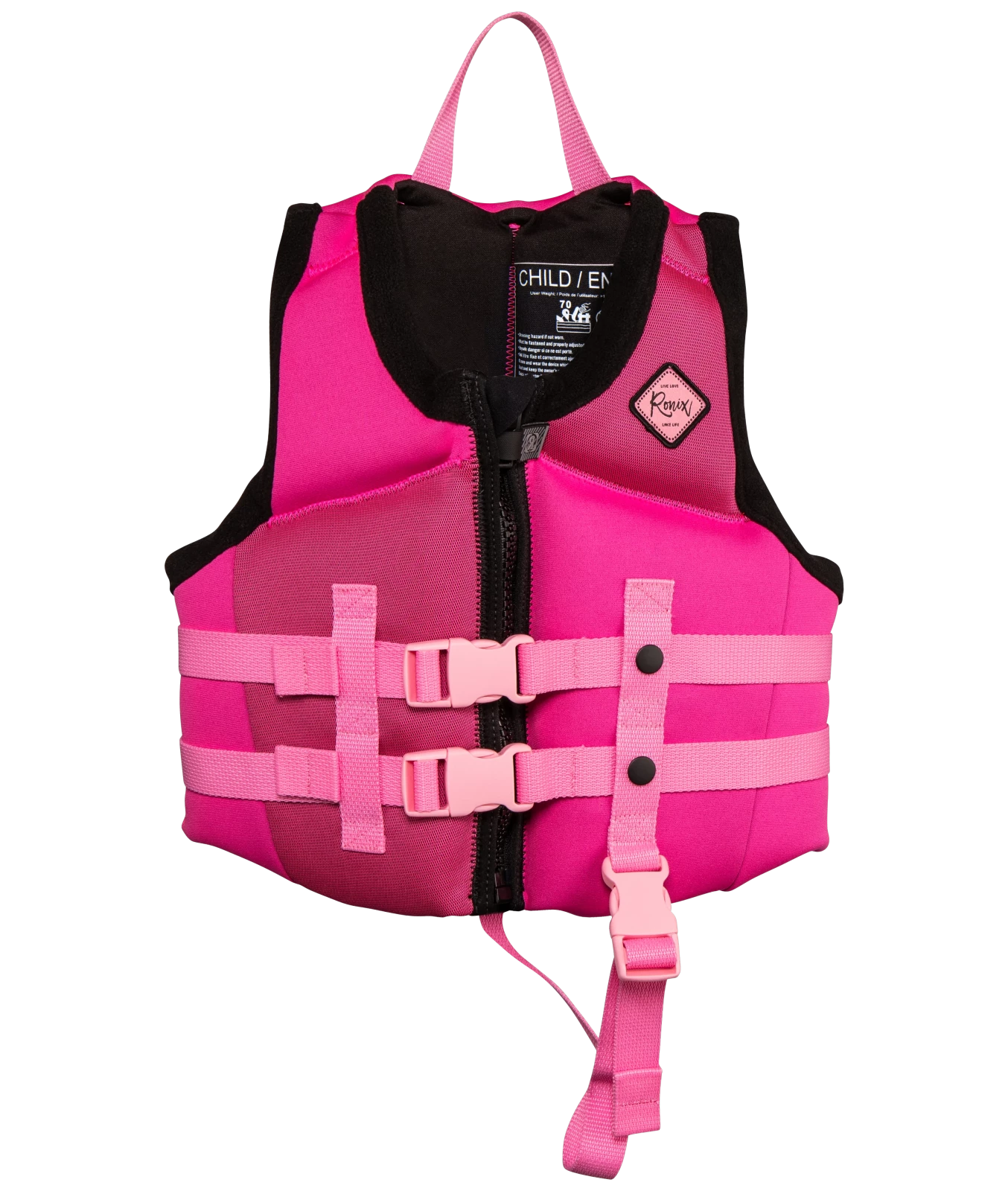 RONIX-LIFE-JACKET-AUGUST-CHILD-KIDS-CGA-2027-SPINNING-FRONT