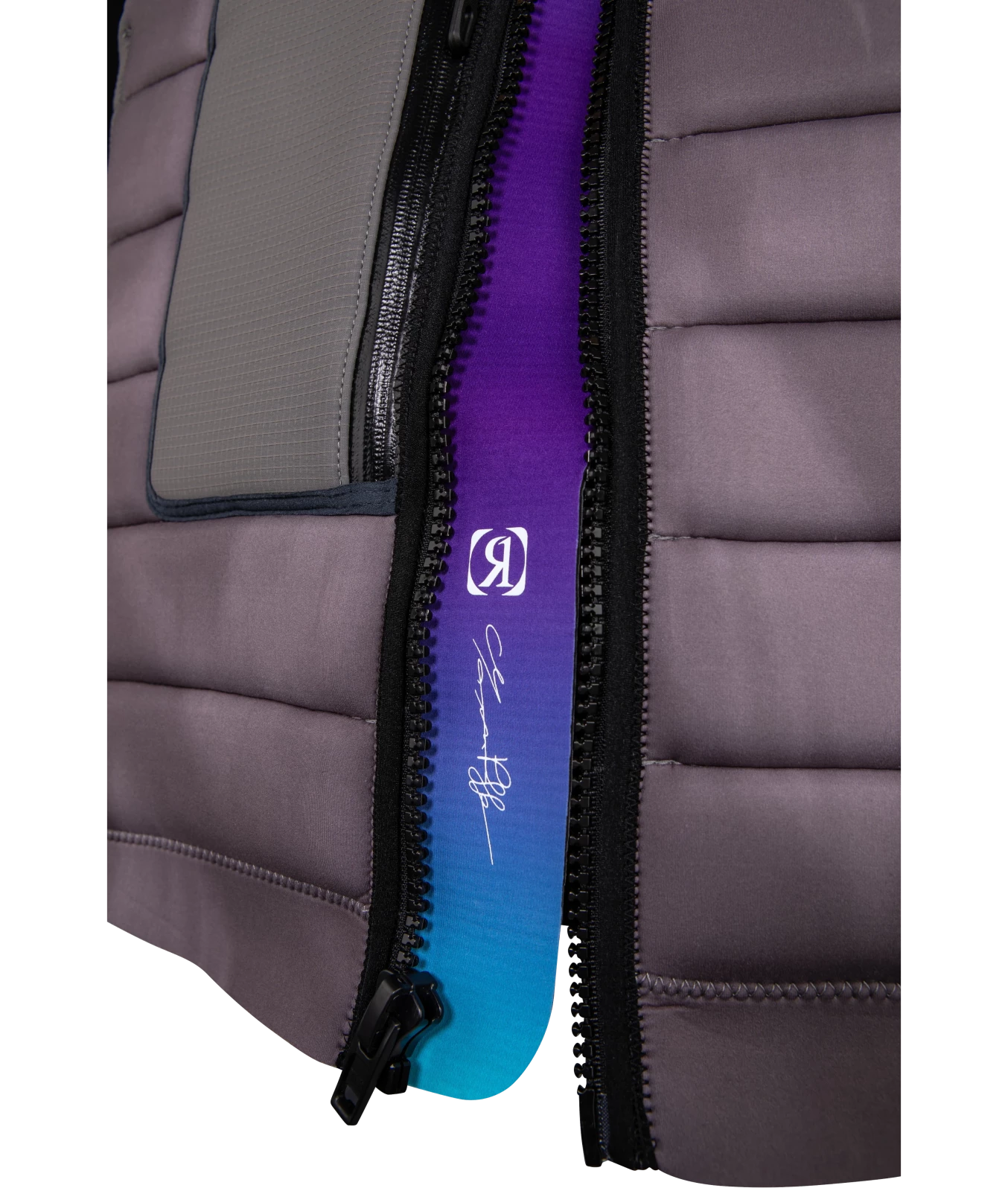 RONIX-LIFE-JACKET-MENS-MIXTAPE-IMPACT-2027-INSET-ZIPPER-OPEN-LOWER