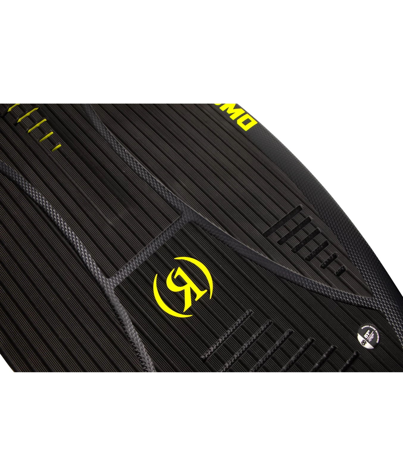 RONIX-SURF-OSMO-TUFF-TECH-SKIMMER-2027-GP-YELLOW-INSET-TRACTION-PAD-R-LOGO