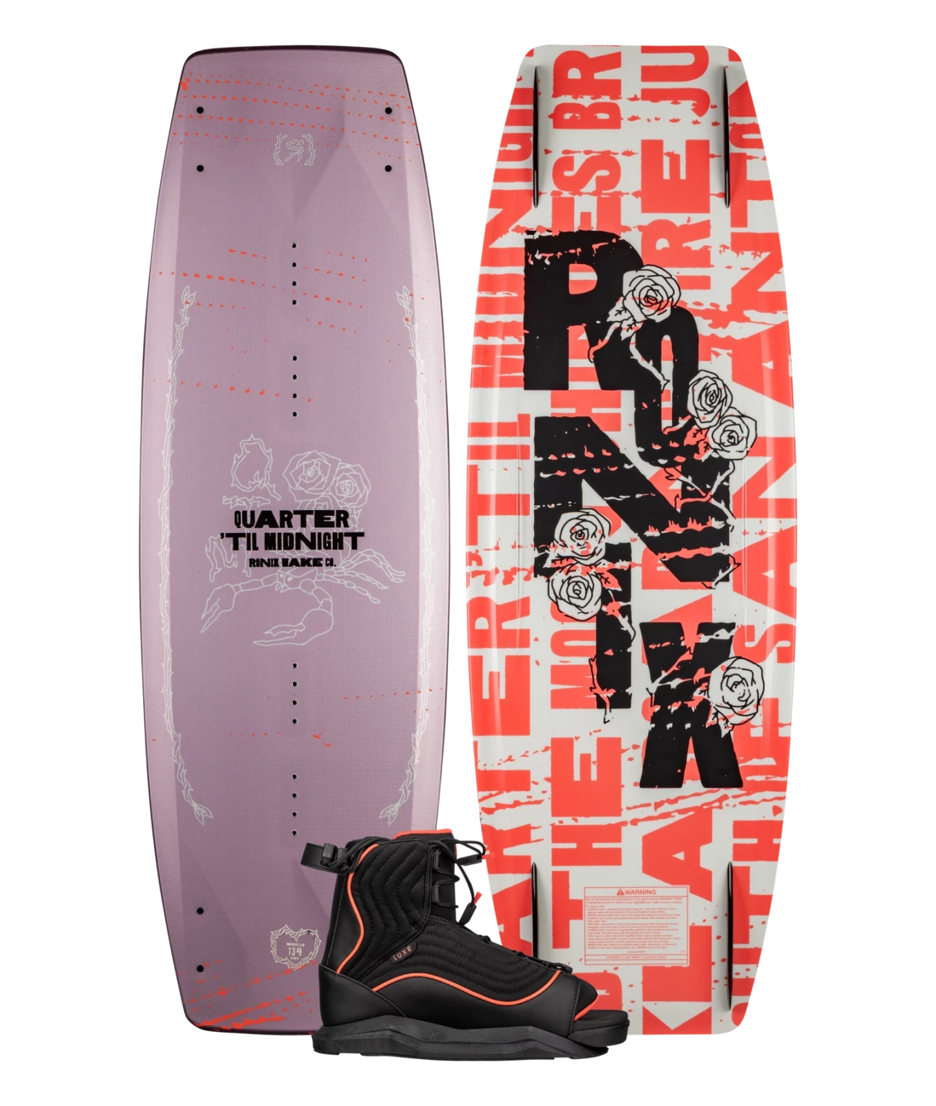 RONIX WAKE PACKAGES QUARTER TIL MIDNIGHT - LUXE copy