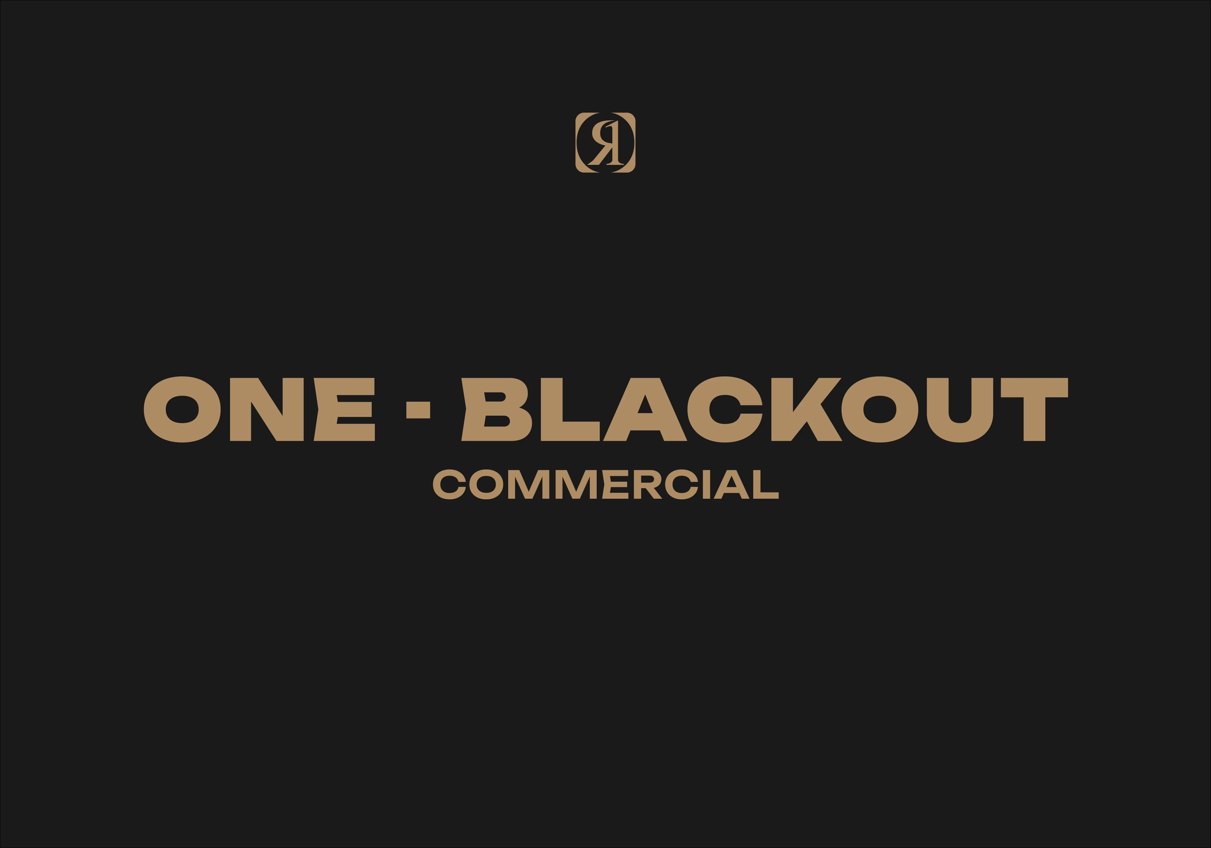 RONIX_ONE BLACKOUT COMMERCIAL