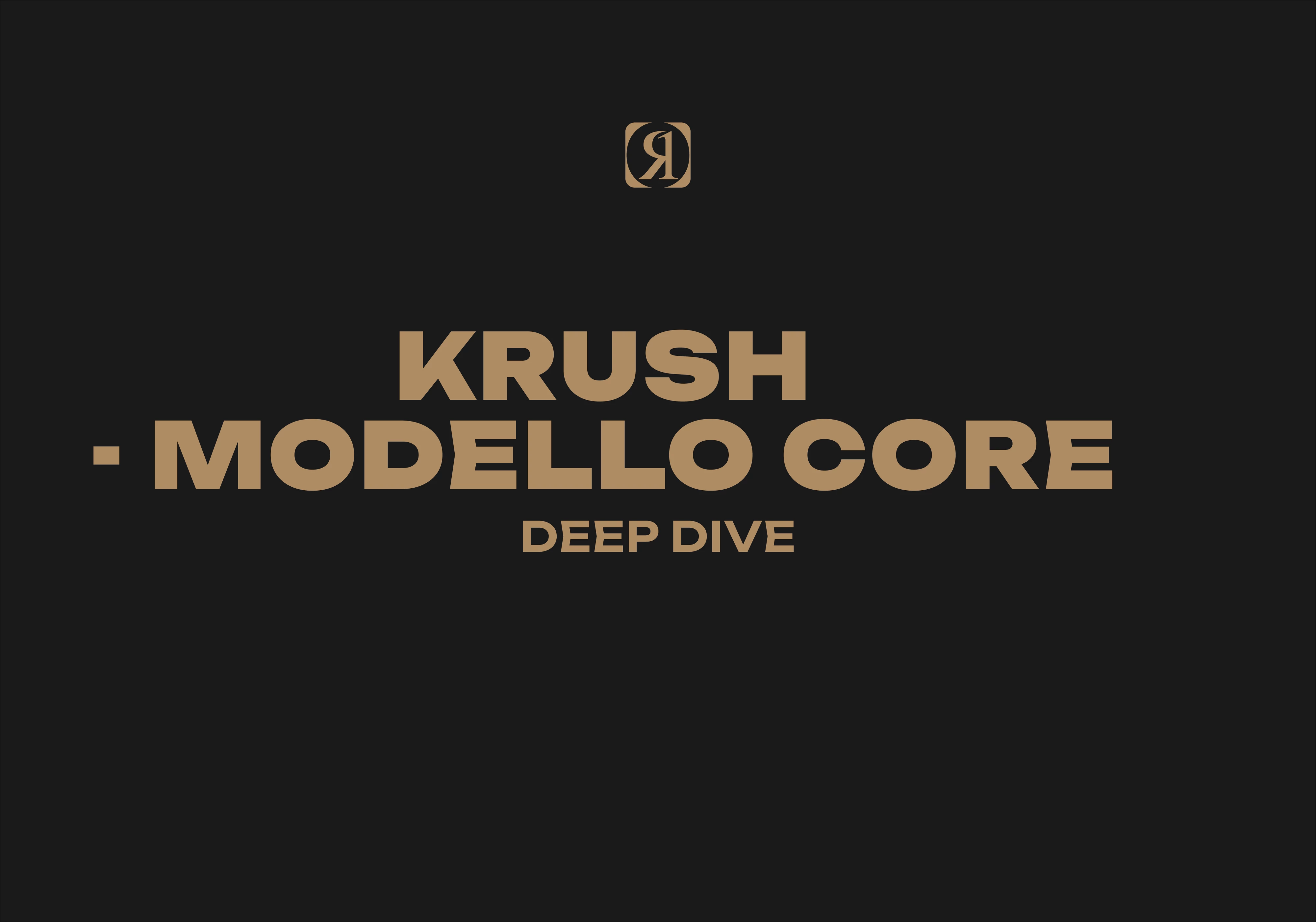 RONIX_KRUSH DEEP DIVE