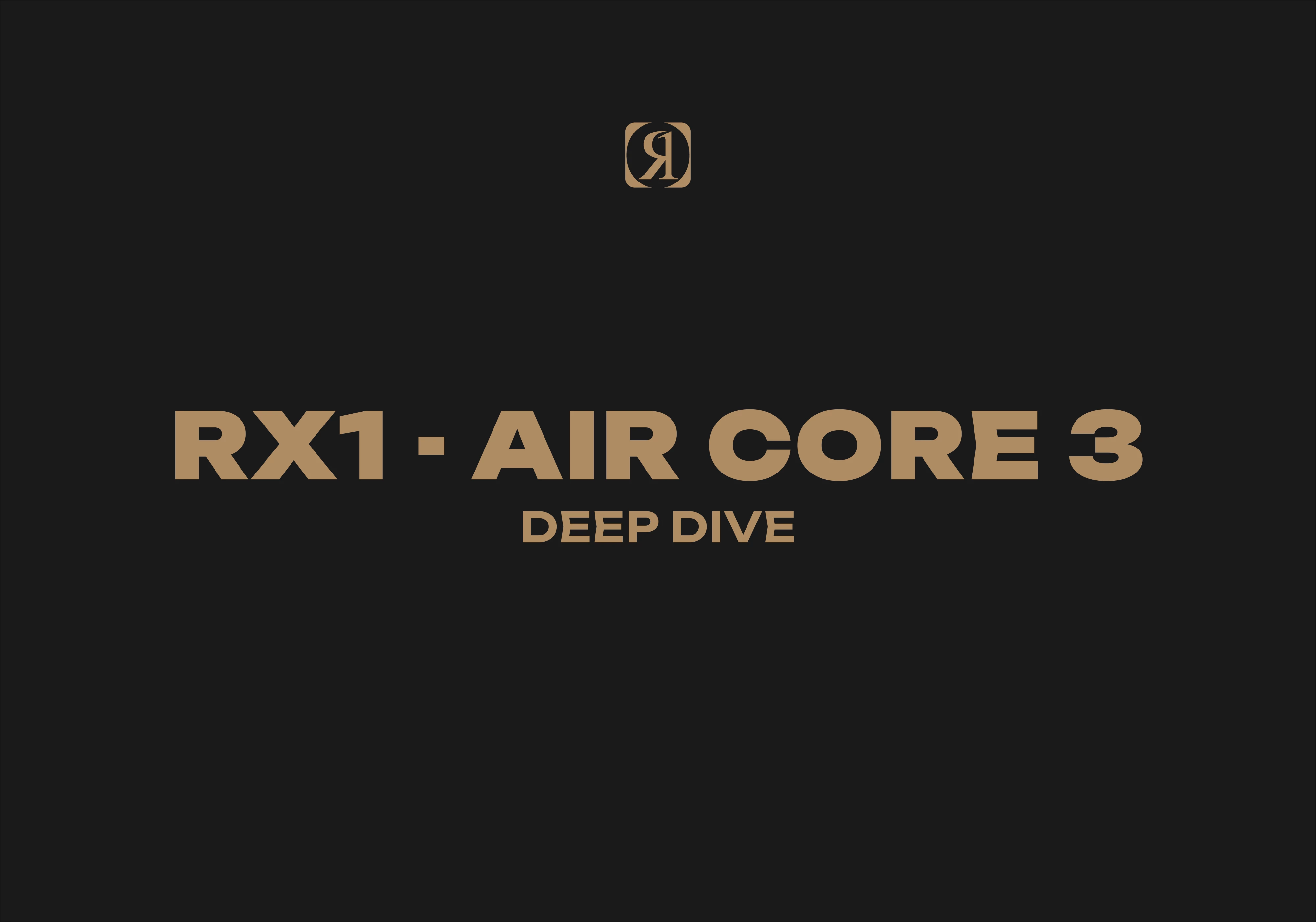 RONIX_RX1 DEEP DIVE