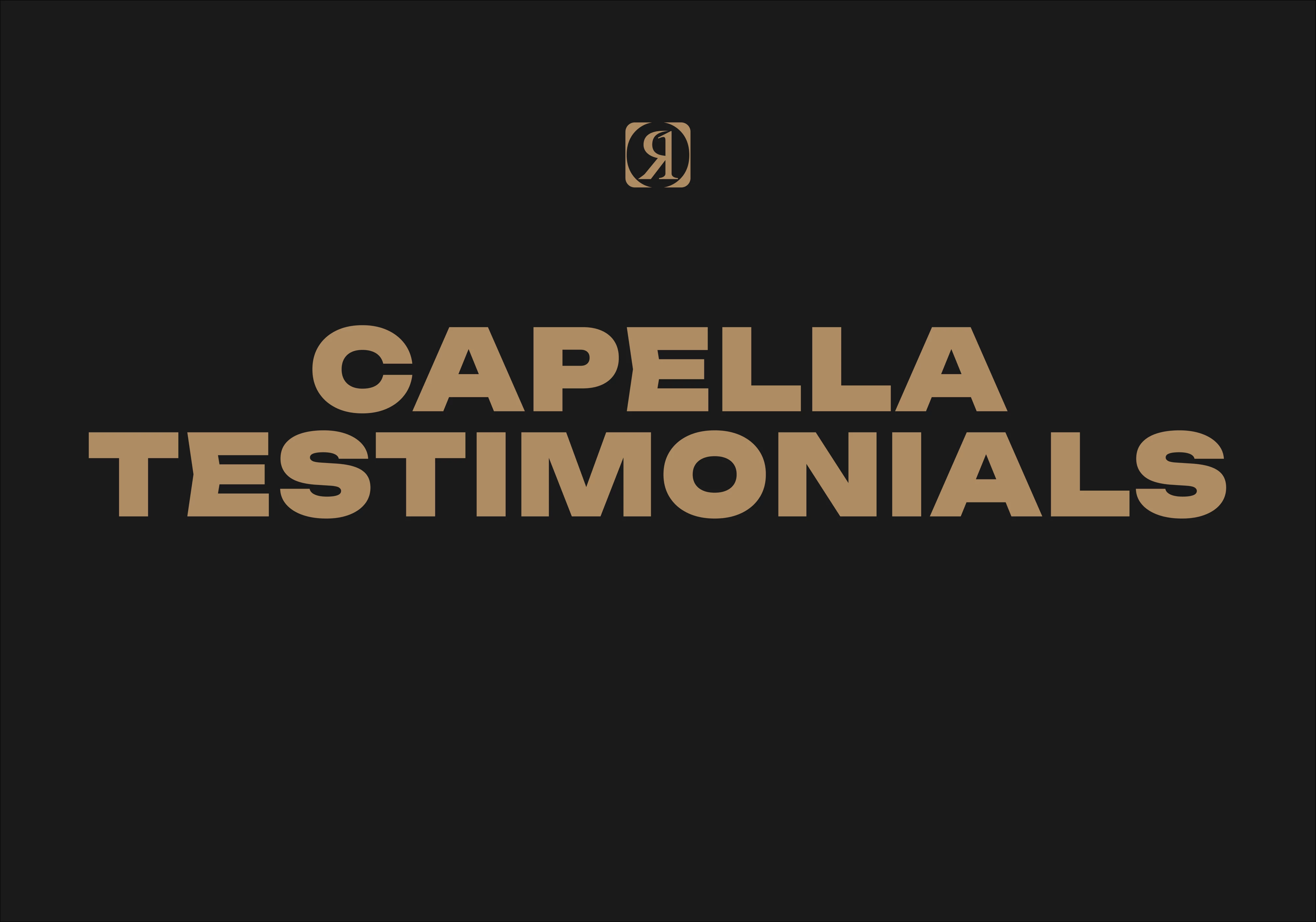 RONIX 2027_CAPELLA TESTIMONIALS